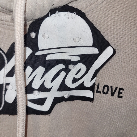 LA Love Custom Designer Hoodie Sweater Large Mens - Picture 5 of 8